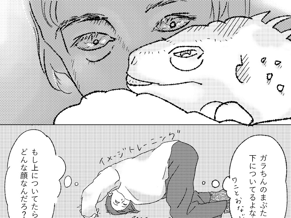 ガラちんのまぶた